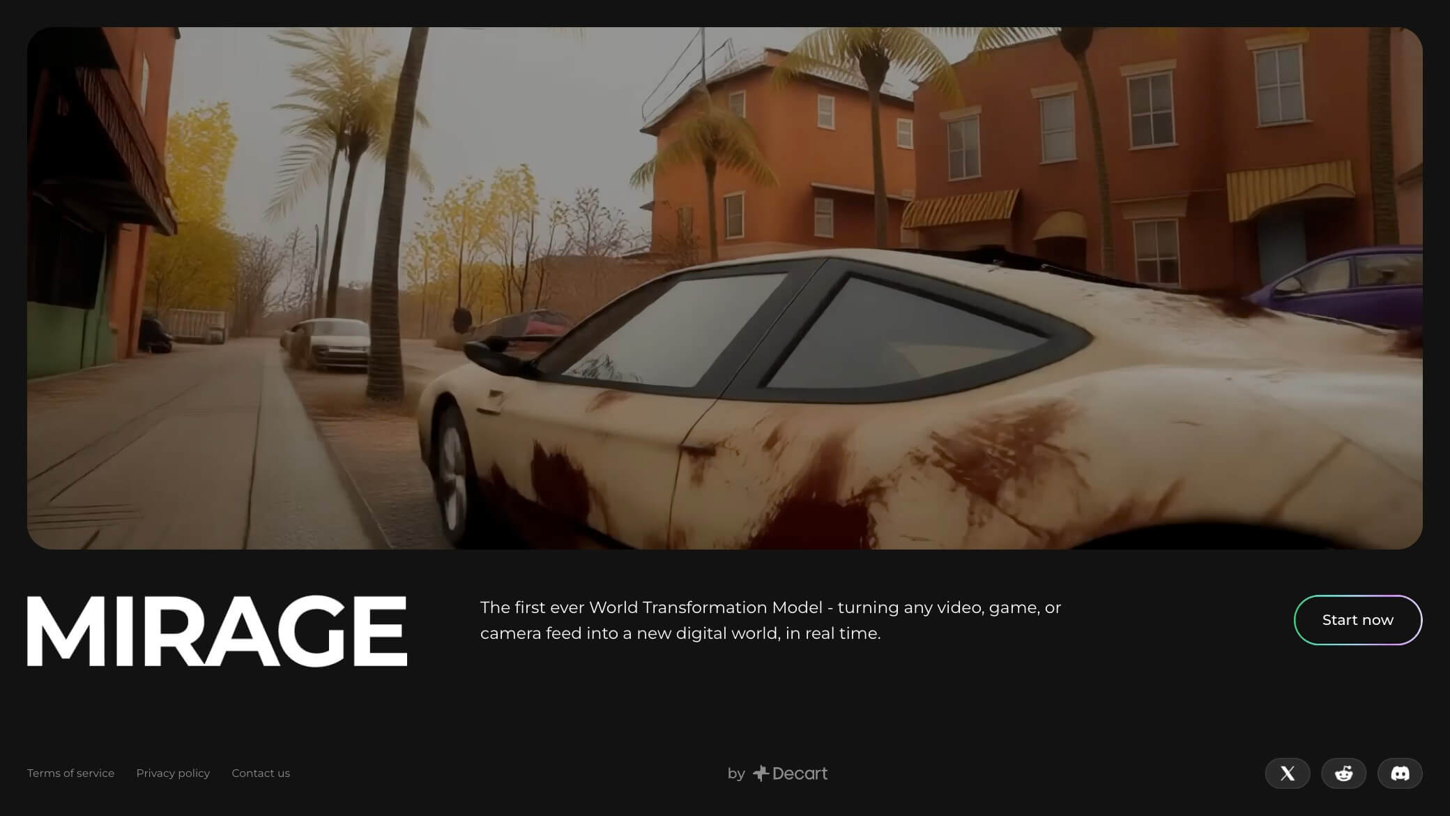 Decart Mirage截图