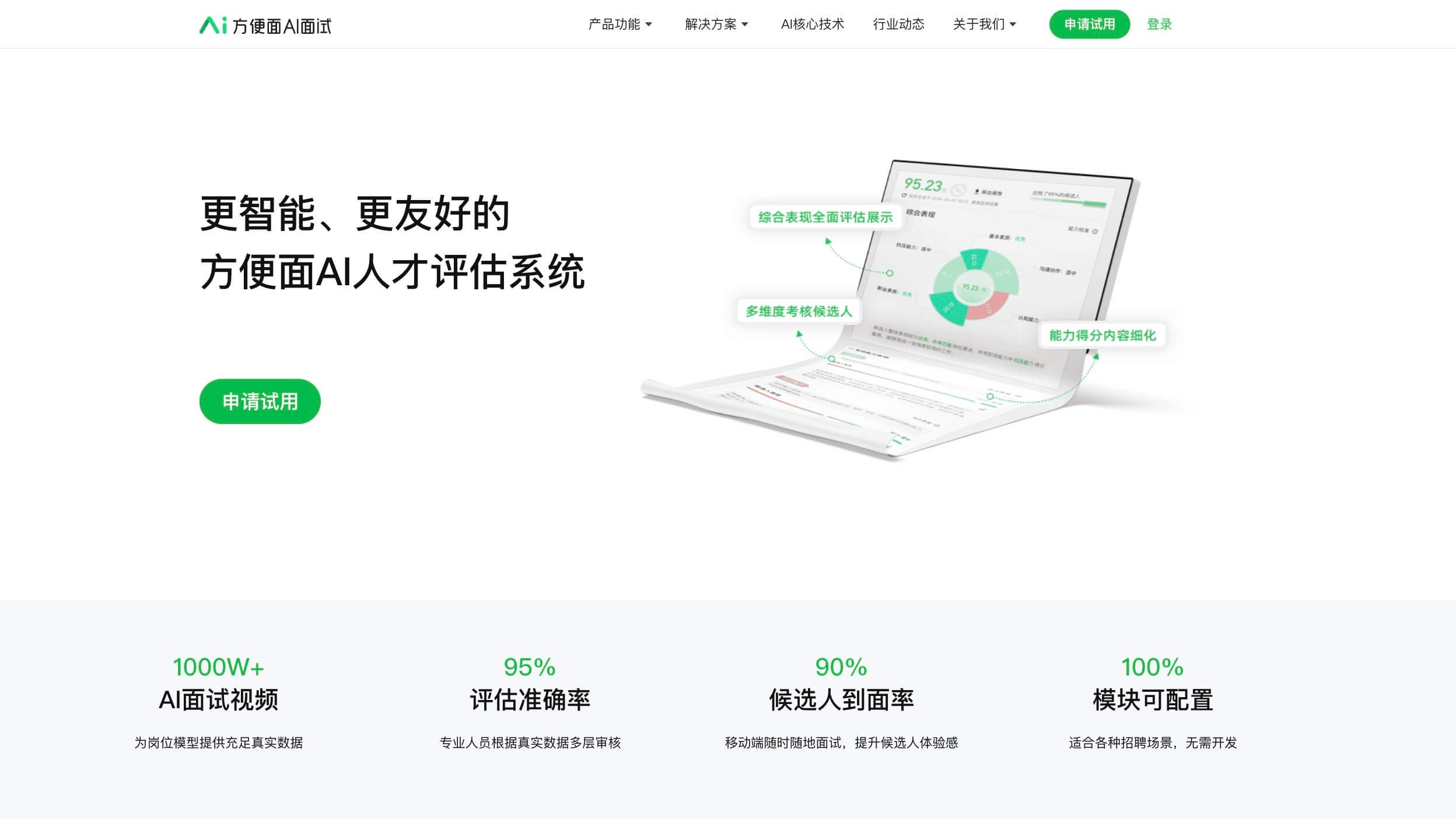 方便面AI面试截图