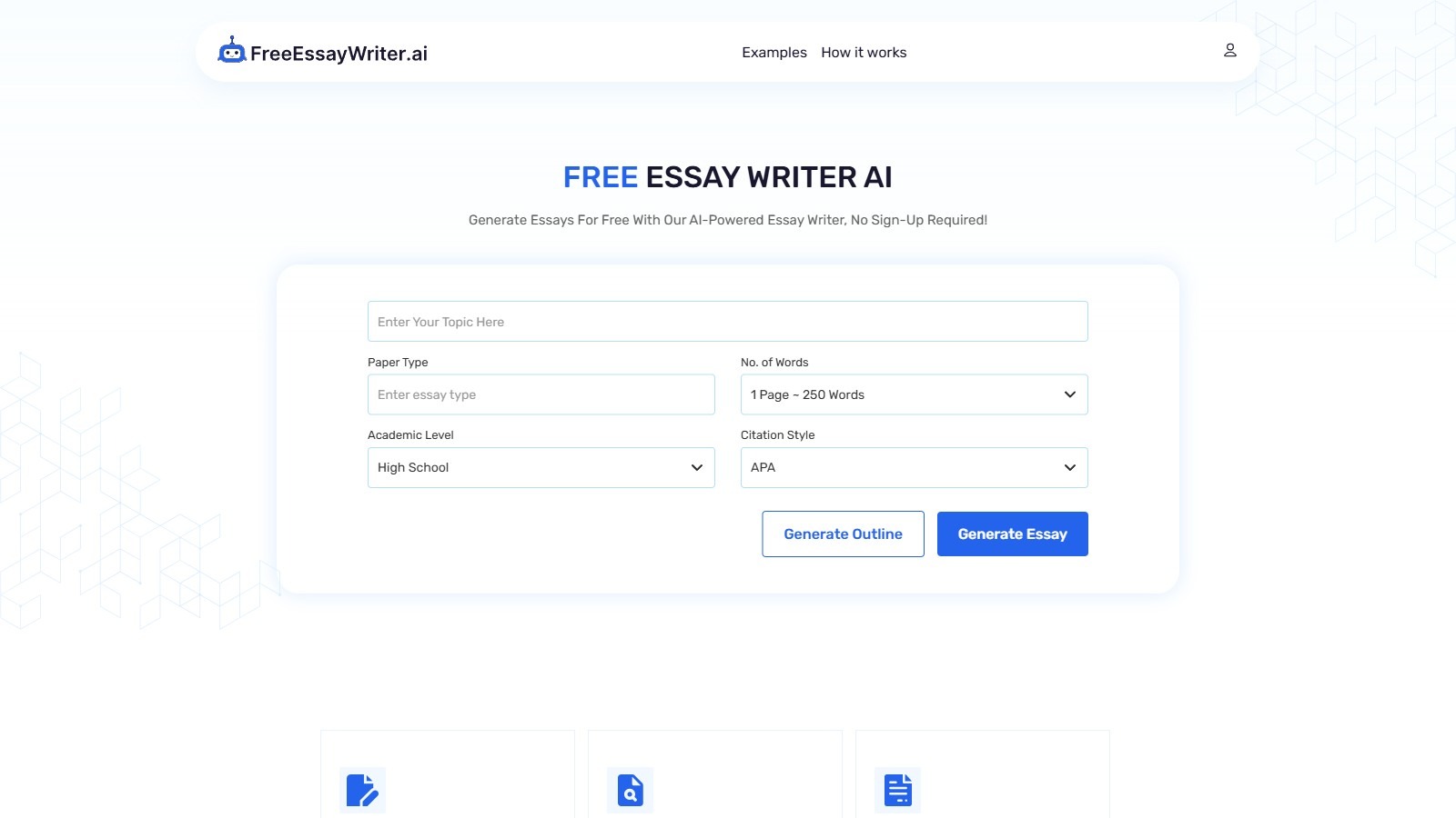 FreeEssayWriter.ai截图