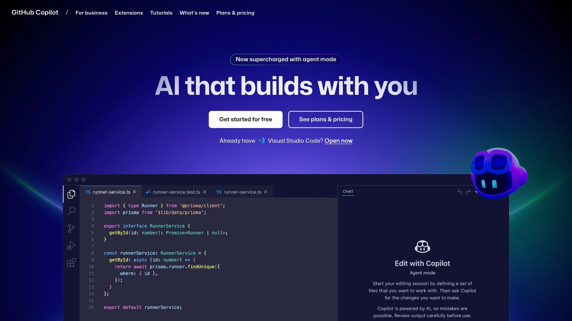 GitHub Copilot截图
