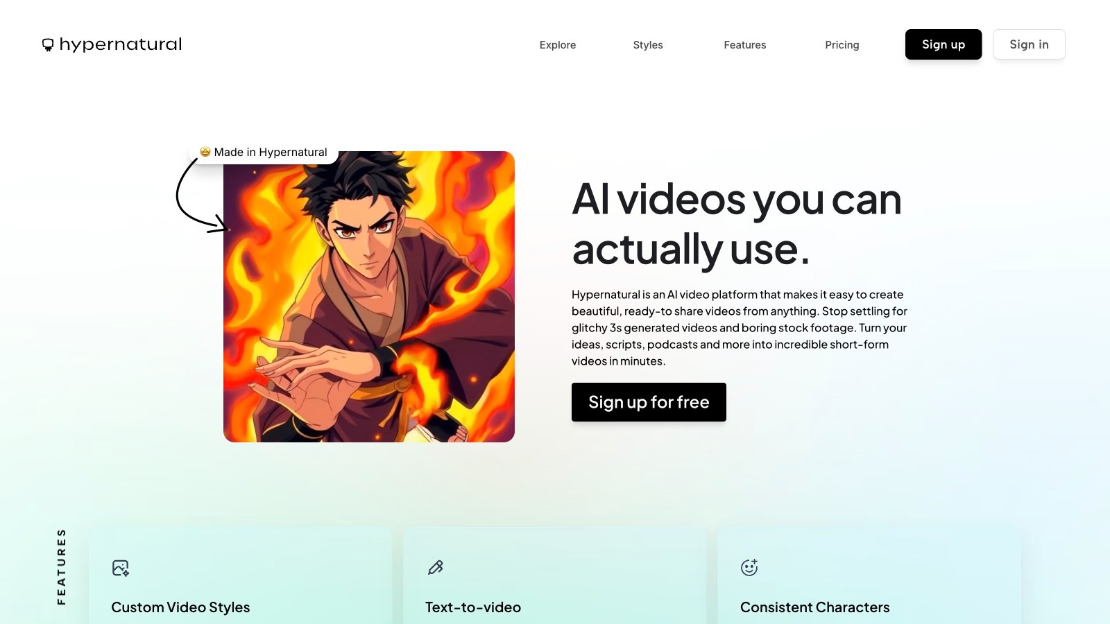 Hypernatural AI截图