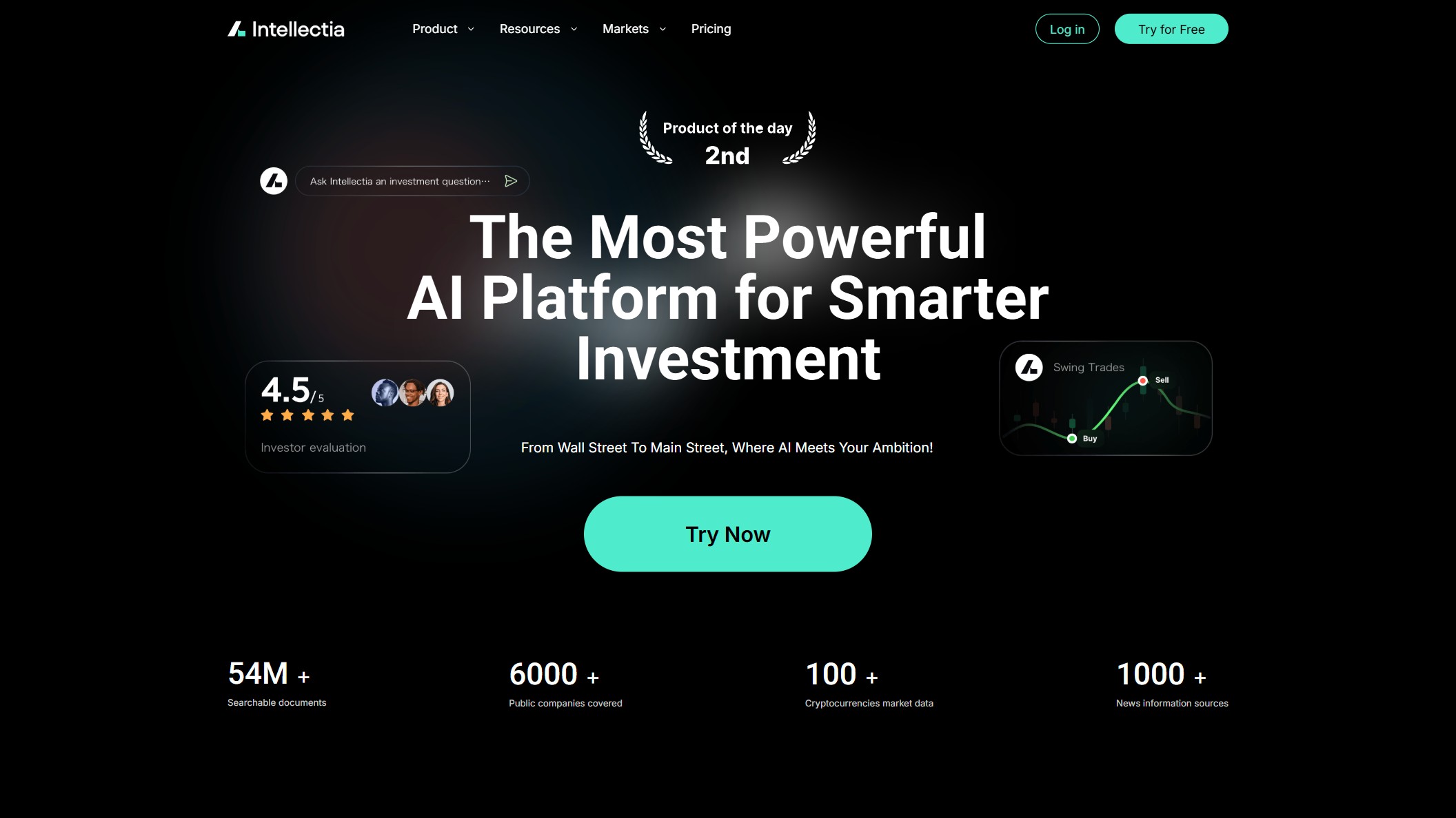 Intellectia AI截图