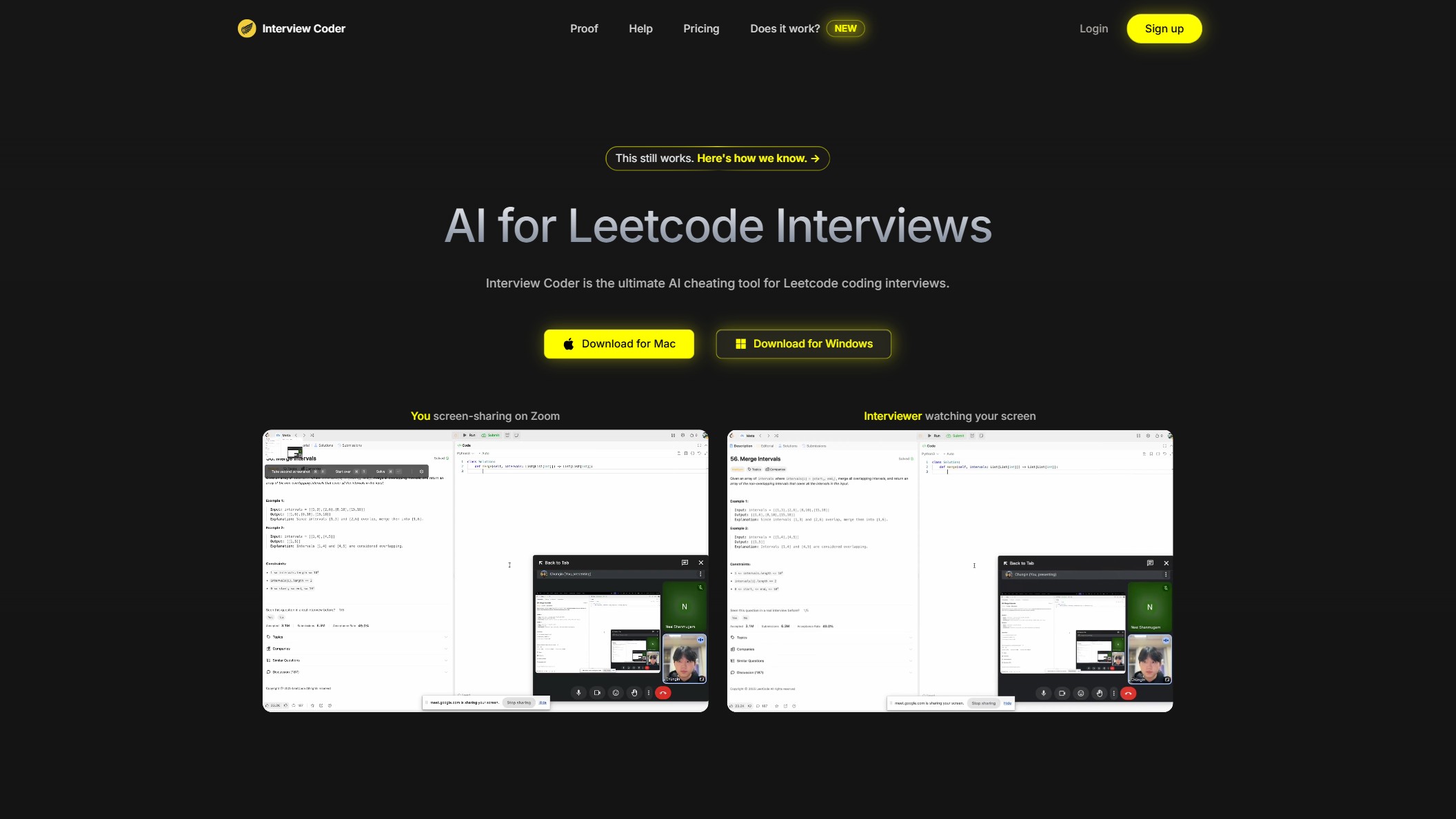 Interview Coder截图