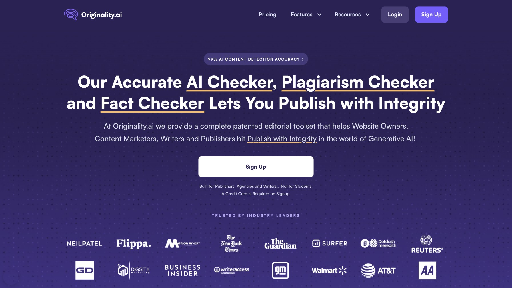 Originality AI截图