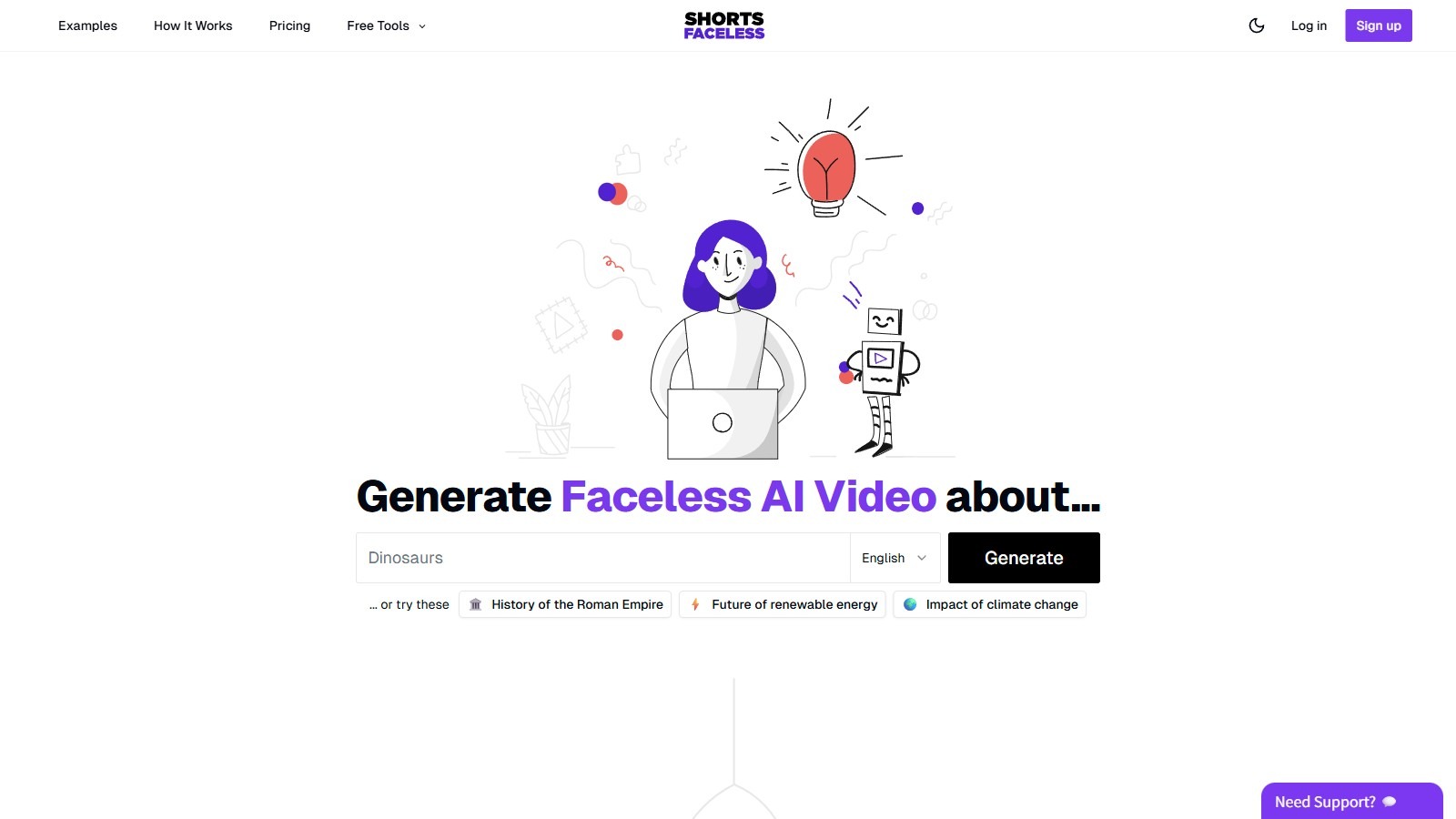 ShortsFaceless截图